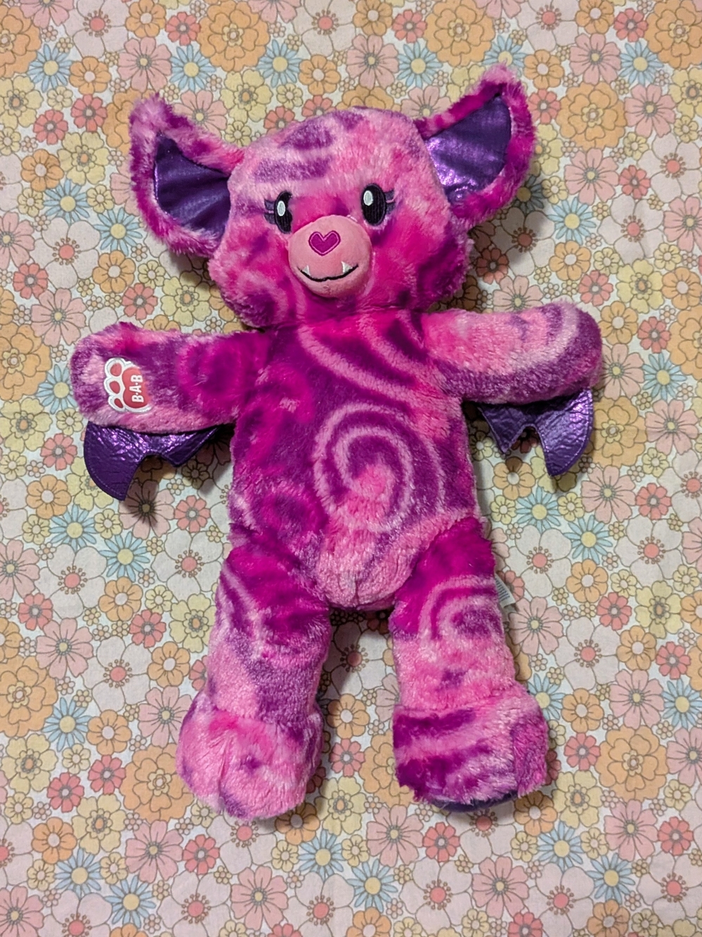 Build-A-Bear Midnight Shimmer Halloween Bat Plush
